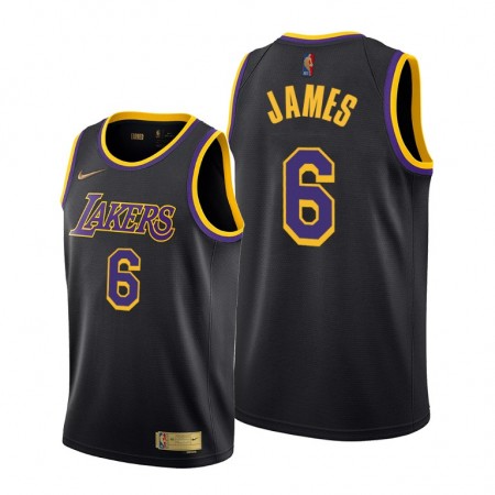 Maillot Basket Los Angeles Lakers LeBron James 6 Nike 2021-22 Earned Edition Swingman - Homme